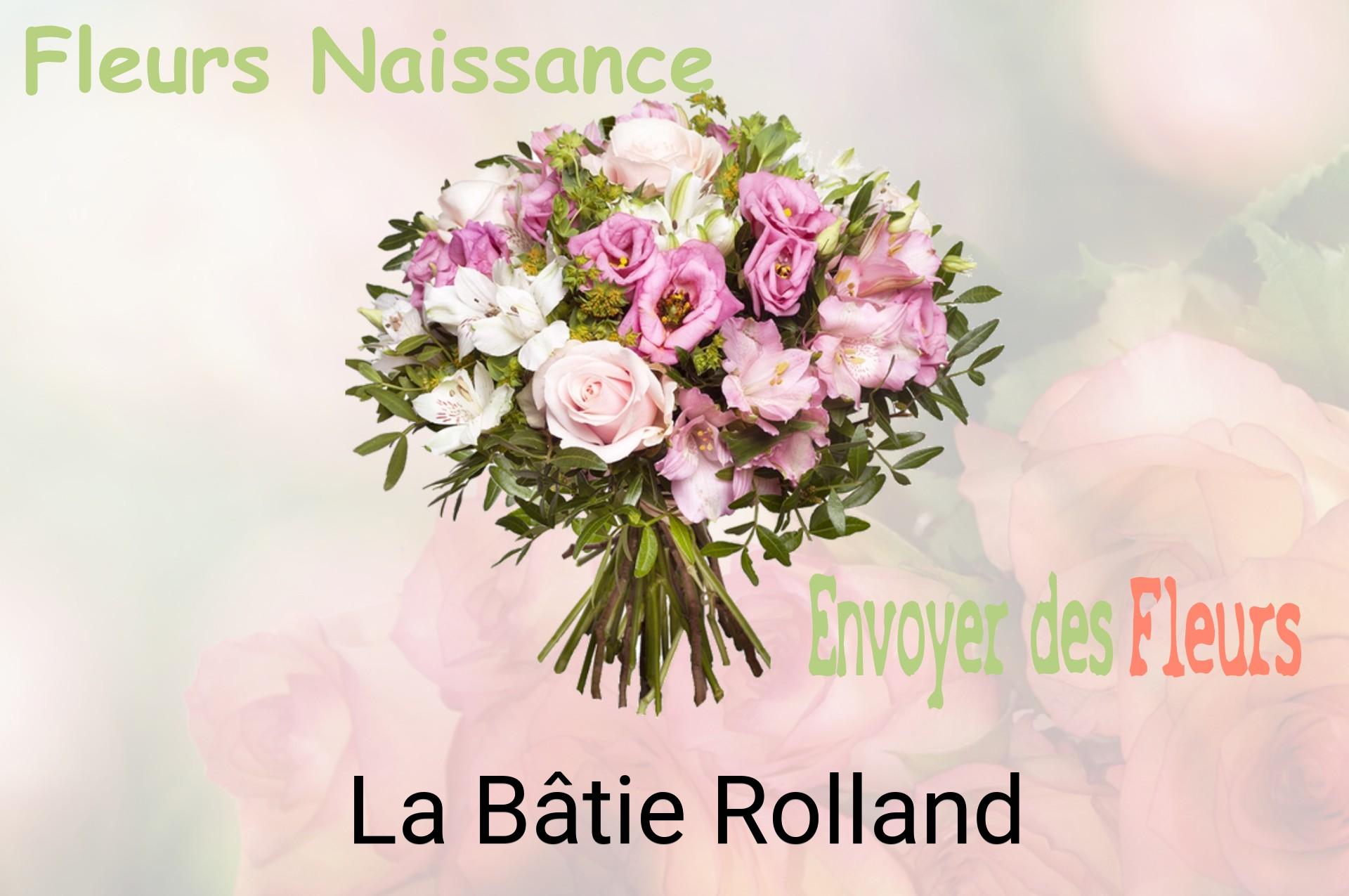 Bouquet de fleurs de naissance livré à La Bâtie-Rolland