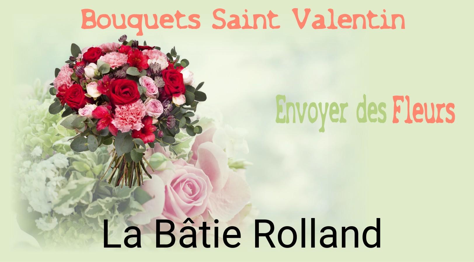 Roses de Saint-Valentin livrées à La Bâtie-Rolland